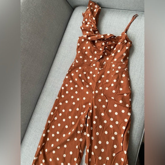 NWT Anthropologie Maeve One Shoulder Romper - Picture 2 of 8